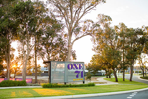 One71 streetscape